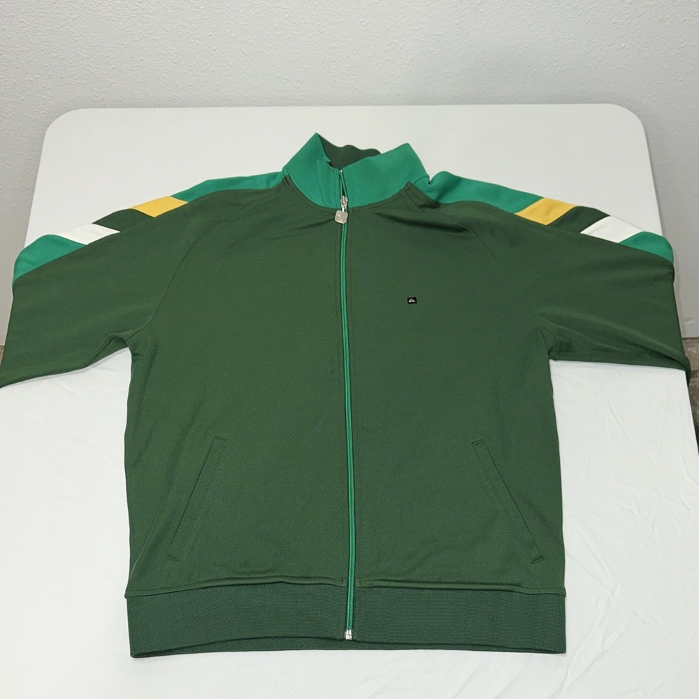 Vintage Quiksilver Track‎ Jacket Y2K Full Zip